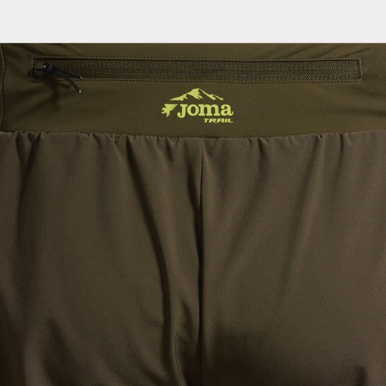 Joma SHORT R-TRAIL NATURE - MARRÓN
