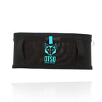OTSO - Cinturón de correr unisex - Black & Turquoise