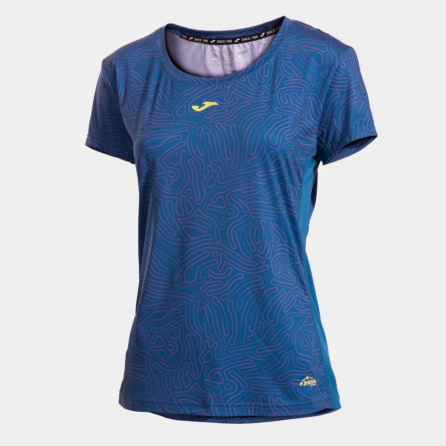 Camiseta manga corta mujer JOMA R-Nature azul