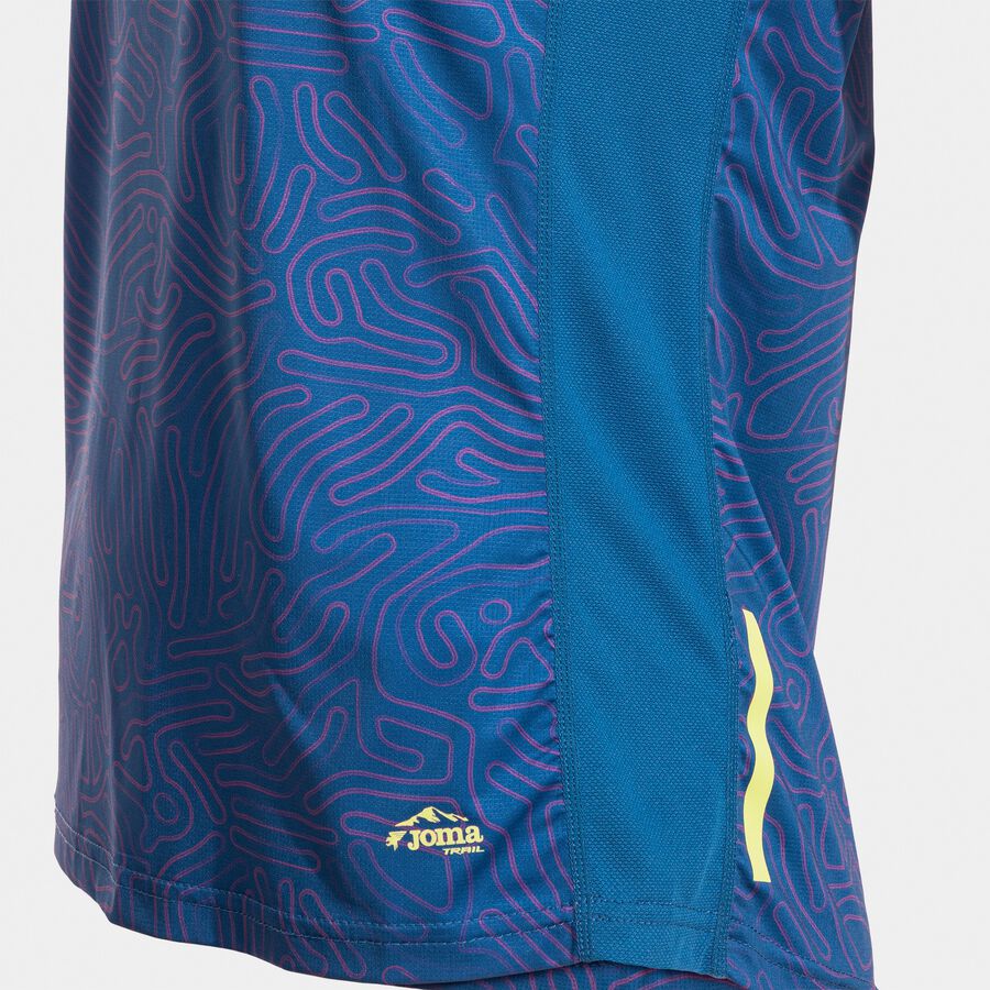 Camiseta manga corta mujer JOMA R-Nature azul