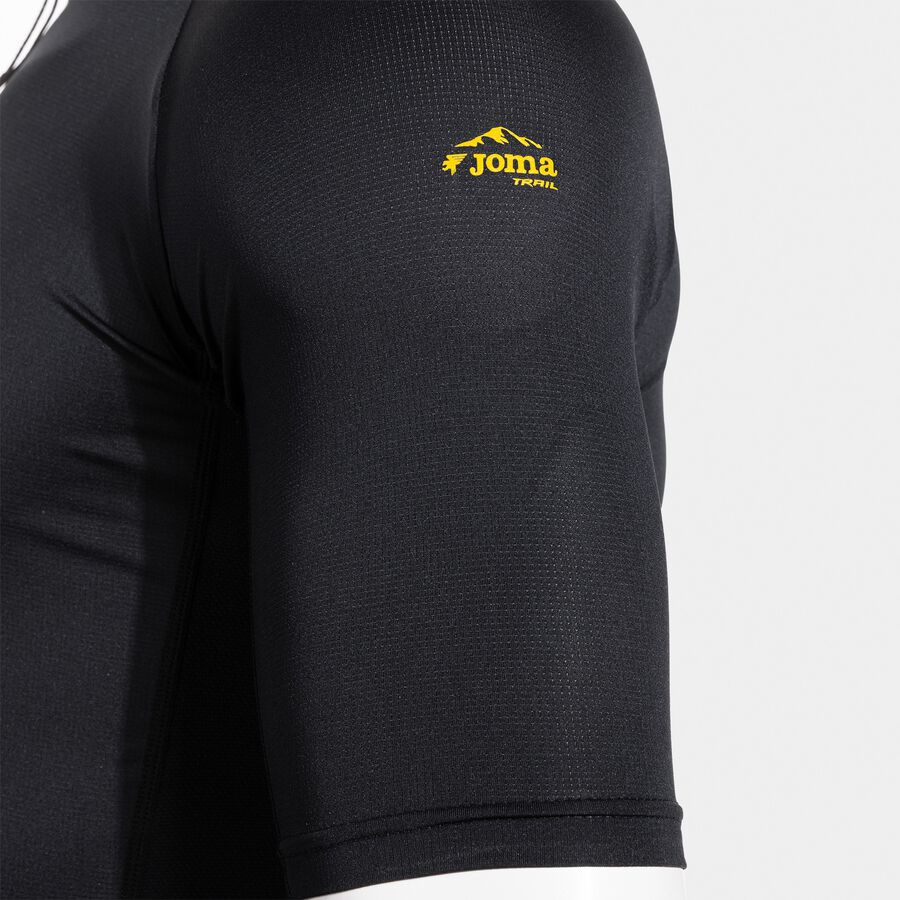 Camiseta manga corta hombre JOMA R-Nature Inmerse negro