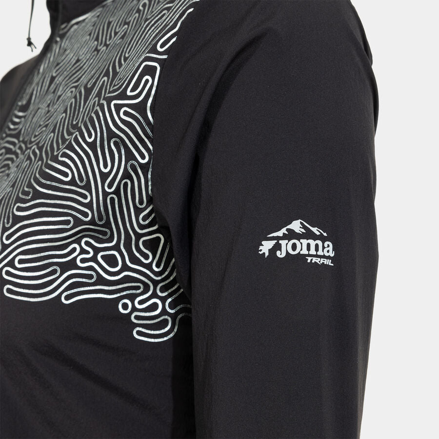 Cortavientos mujer JOMA R-Trail Nature negro