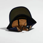 GORRA VÅGA PACER - Navy Blue / Utility Green / Taupe