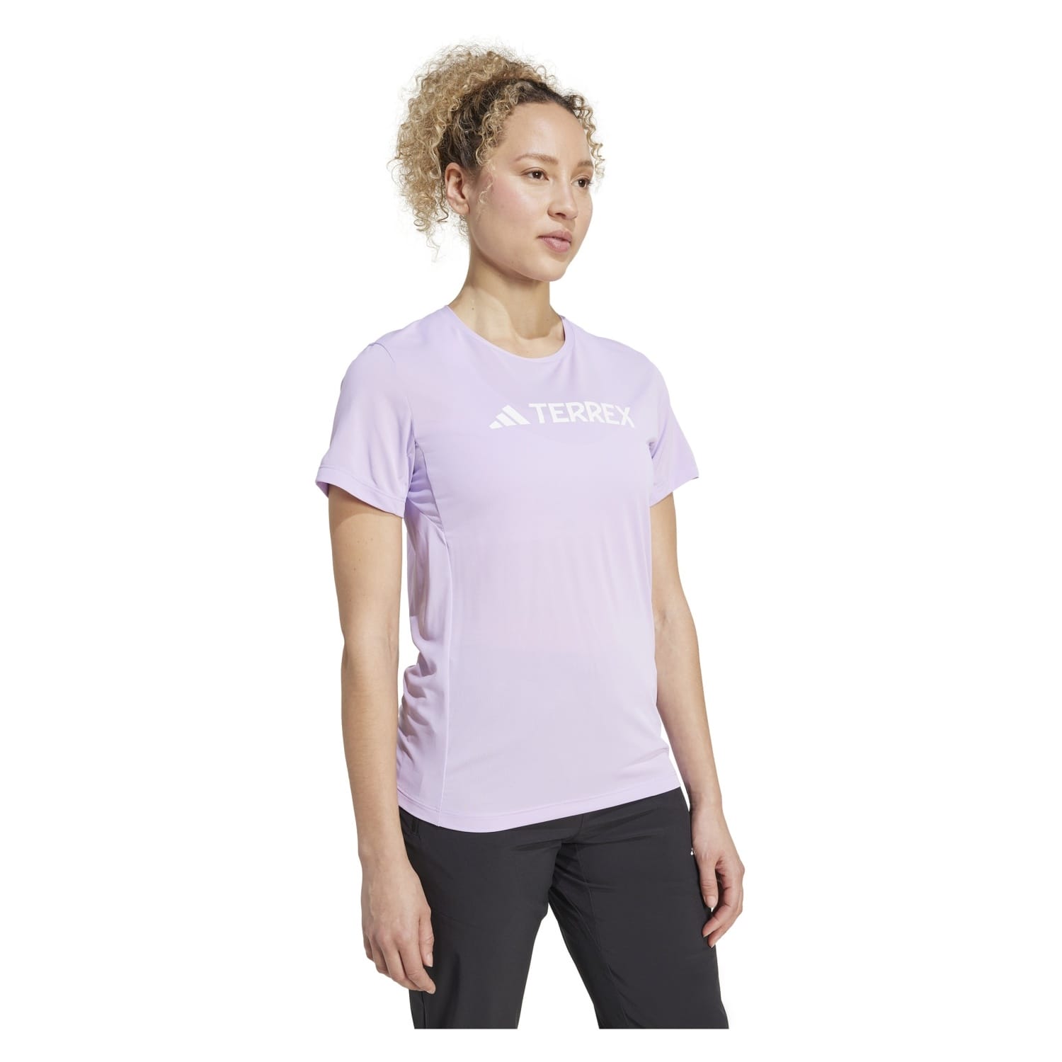 CAMISETA MUJER ADIDAS TERREX - MULTI LOGO TECH - powplu