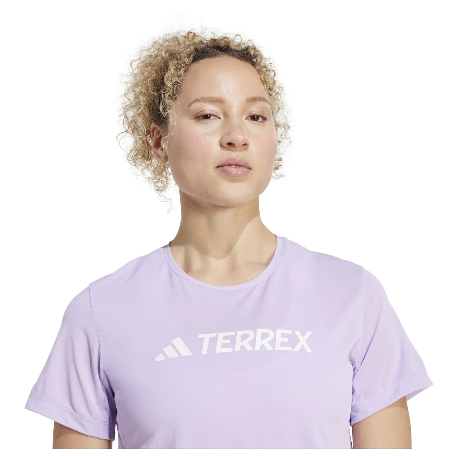CAMISETA MUJER ADIDAS TERREX - MULTI LOGO TECH - powplu