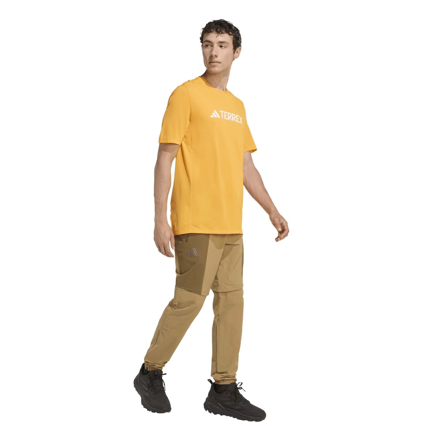 Camiseta ADIDAS TERREX - Multi Logo Tech - Semi ImpactTangerina