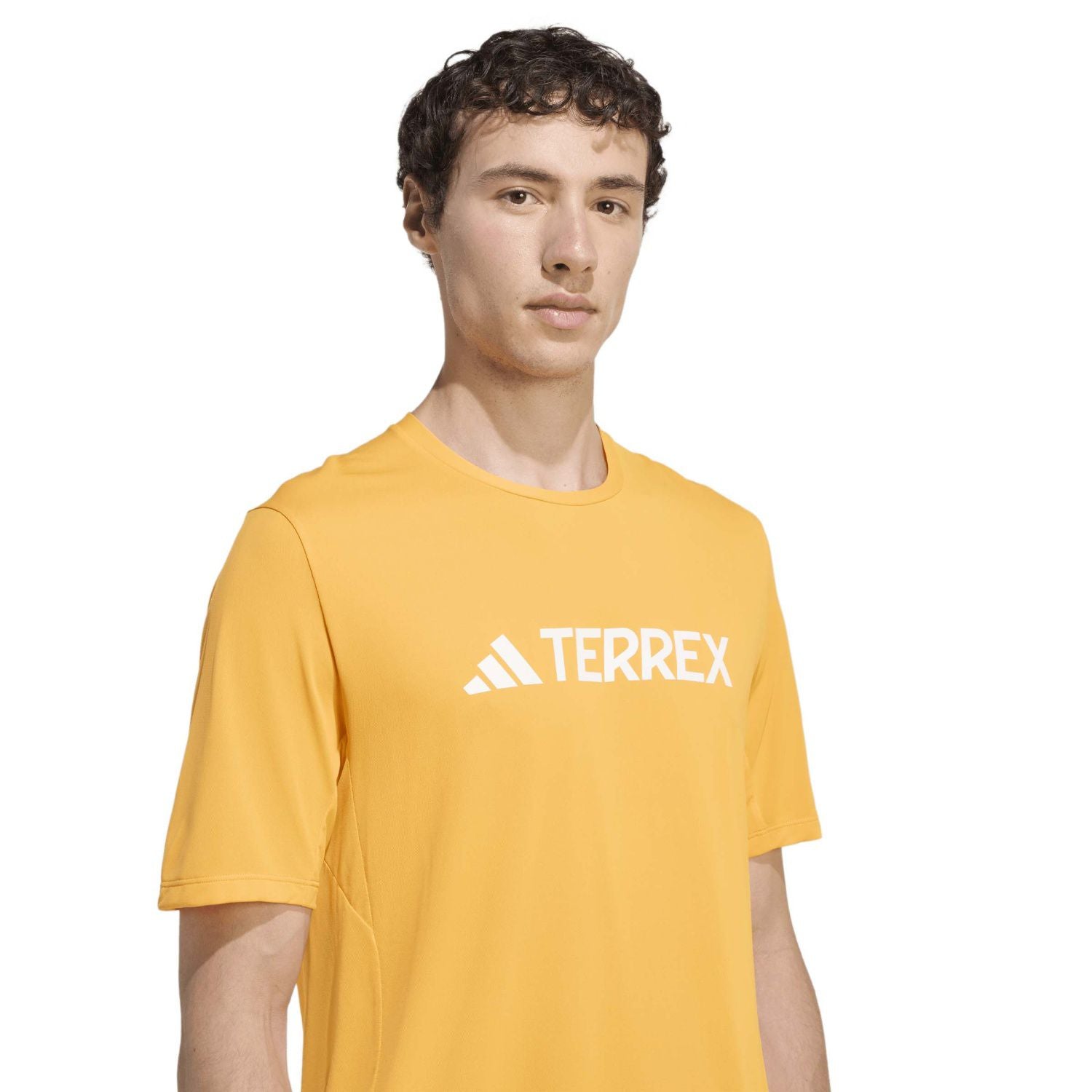 Camiseta ADIDAS TERREX - Multi Logo Tech - Semi ImpactTangerina