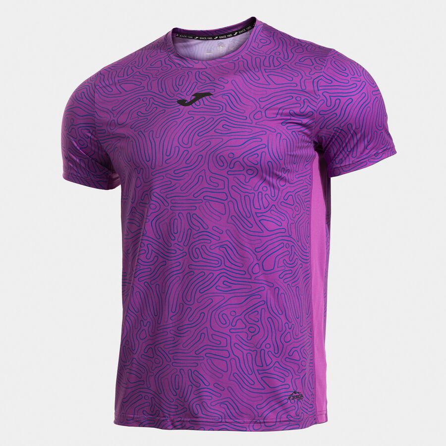 Camiseta Joma manga corta hombre R-Nature violeta