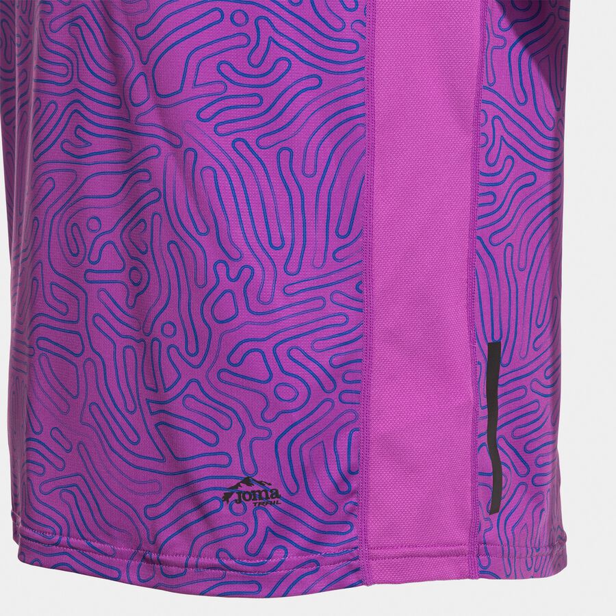 Camiseta Joma manga corta hombre R-Nature violeta