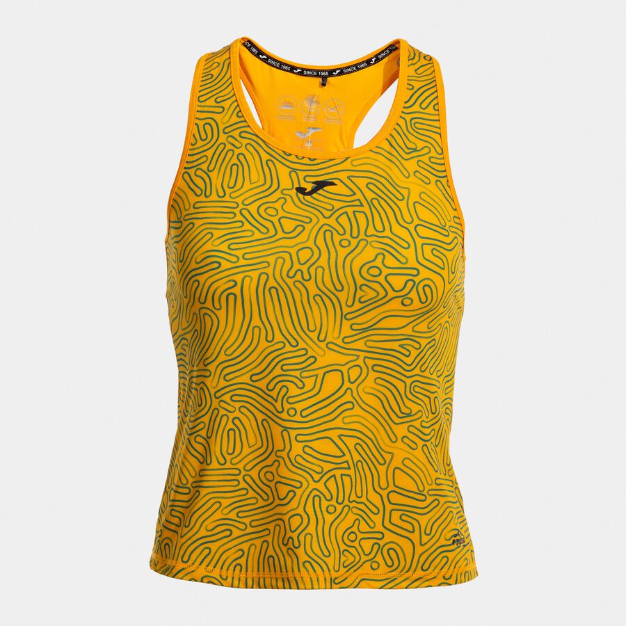 Camiseta tirantes mujer JOMA R-Nature oro