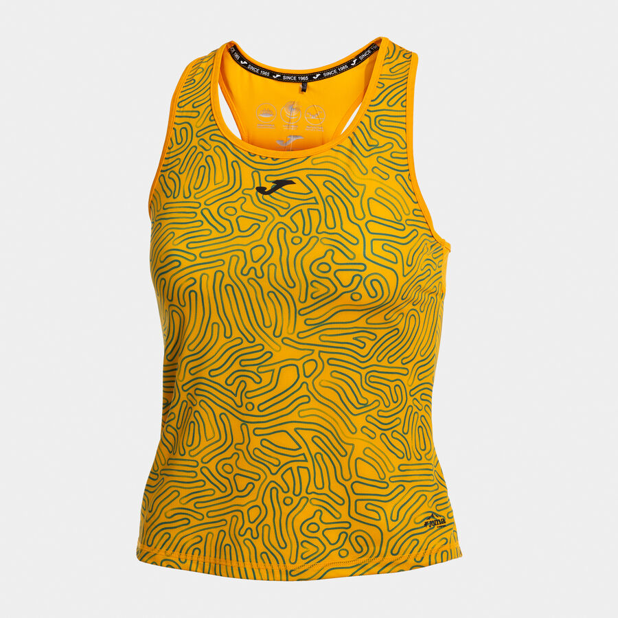 Camiseta tirantes mujer JOMA R-Nature oro
