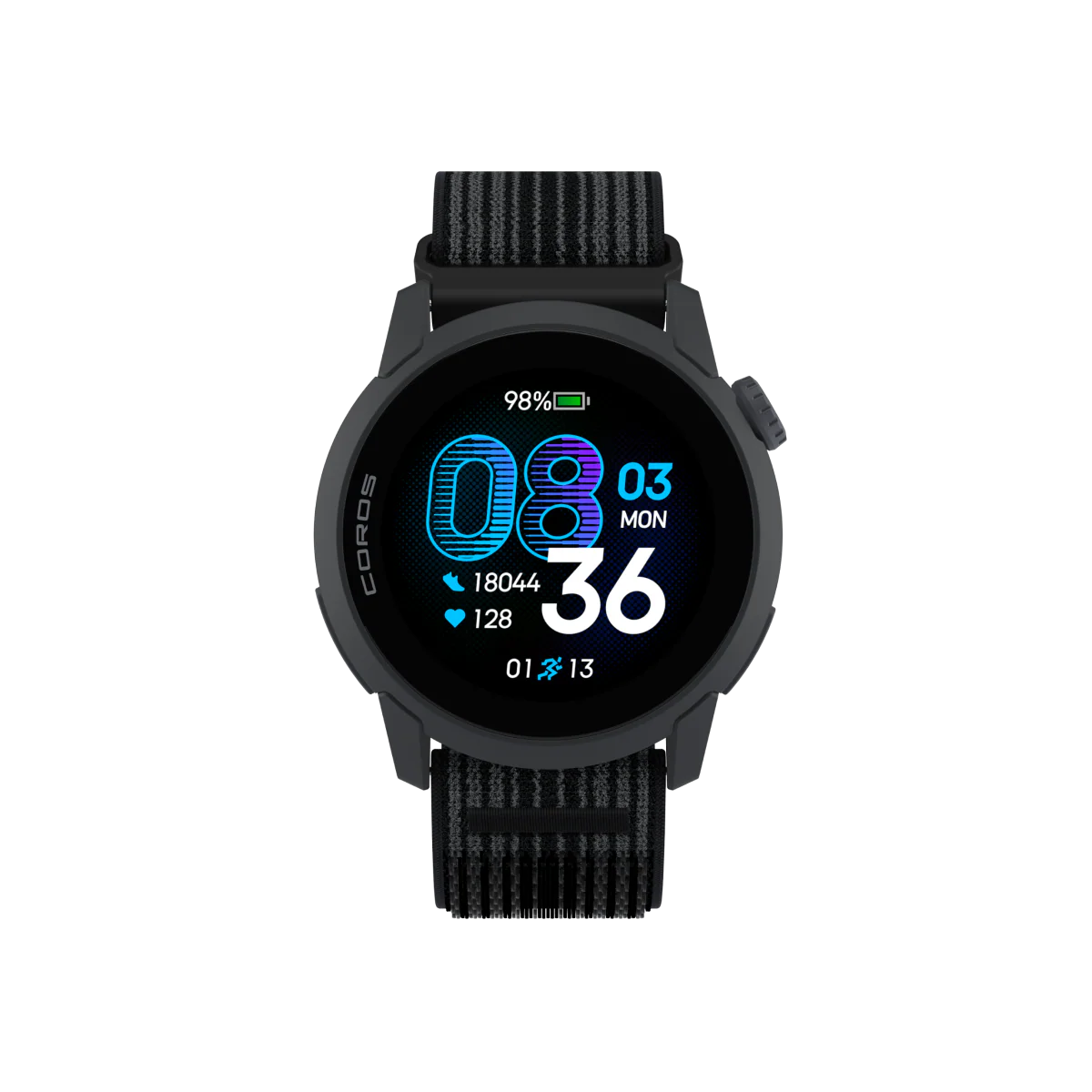 RELOJ GPS COROS PACE 4 NYLON - Negro