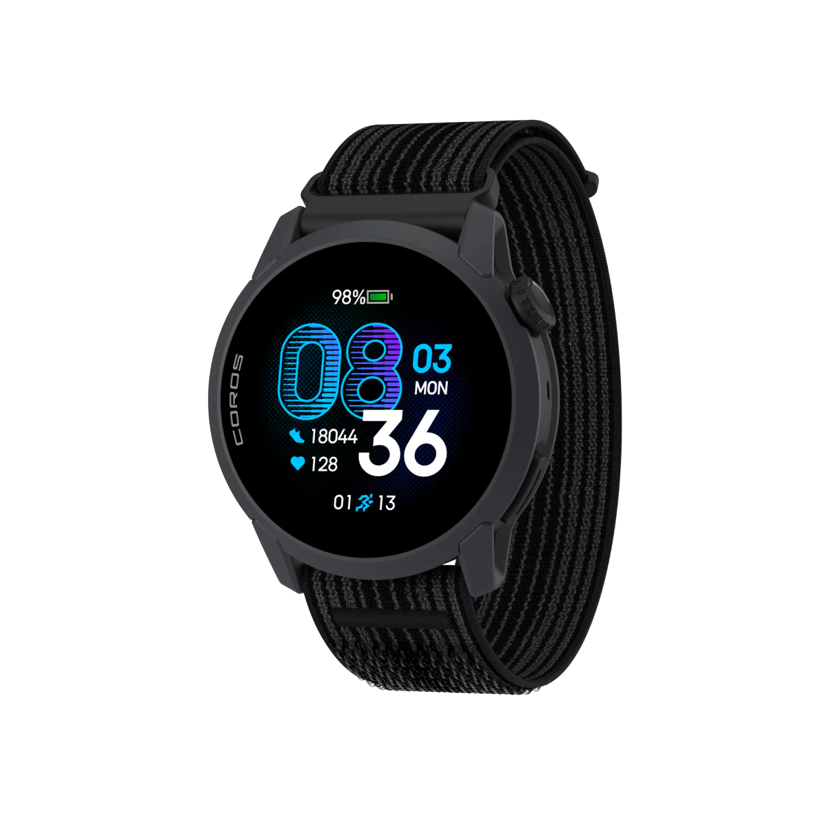 RELOJ GPS COROS PACE 4 NYLON - Negro