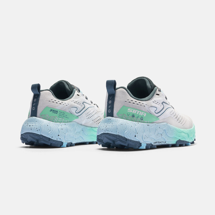 Zapatillas trail Sima Lady - blanco