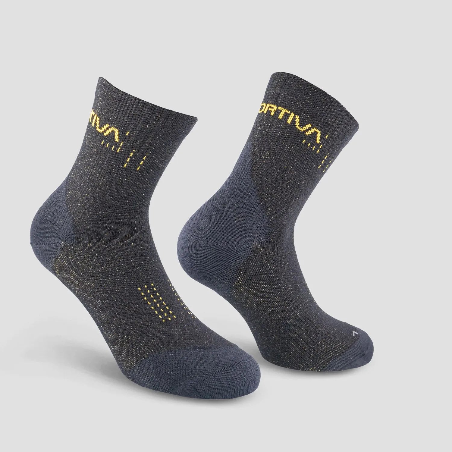 LA SPORTIVA Sprint Trail Socks - Black/Yellow
