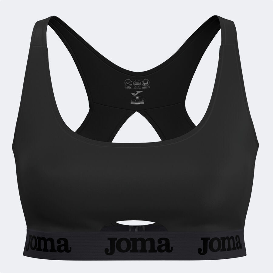 Sujetador deportivo mujer JOMA Iconic negro