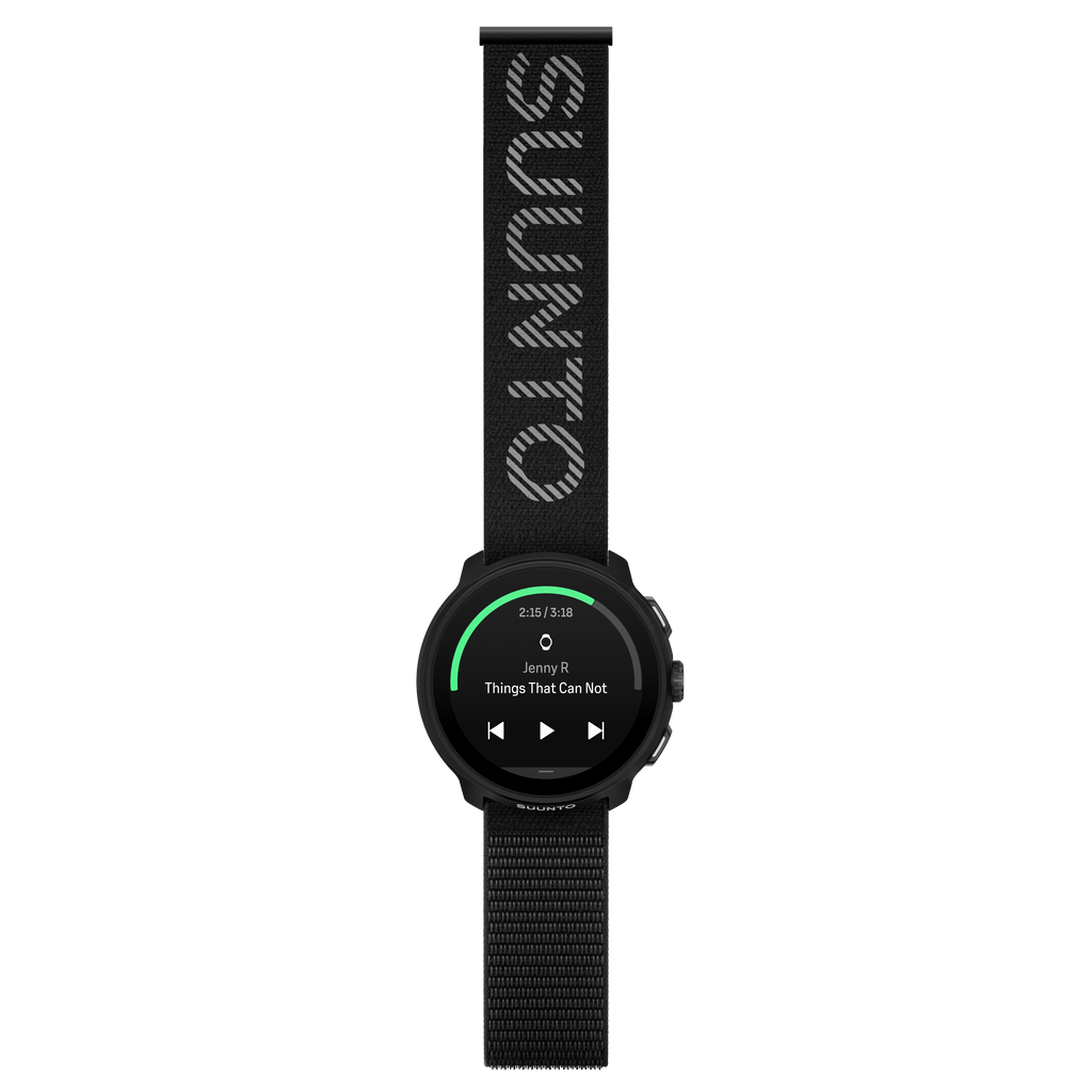 Suunto Run All black - Correa textil