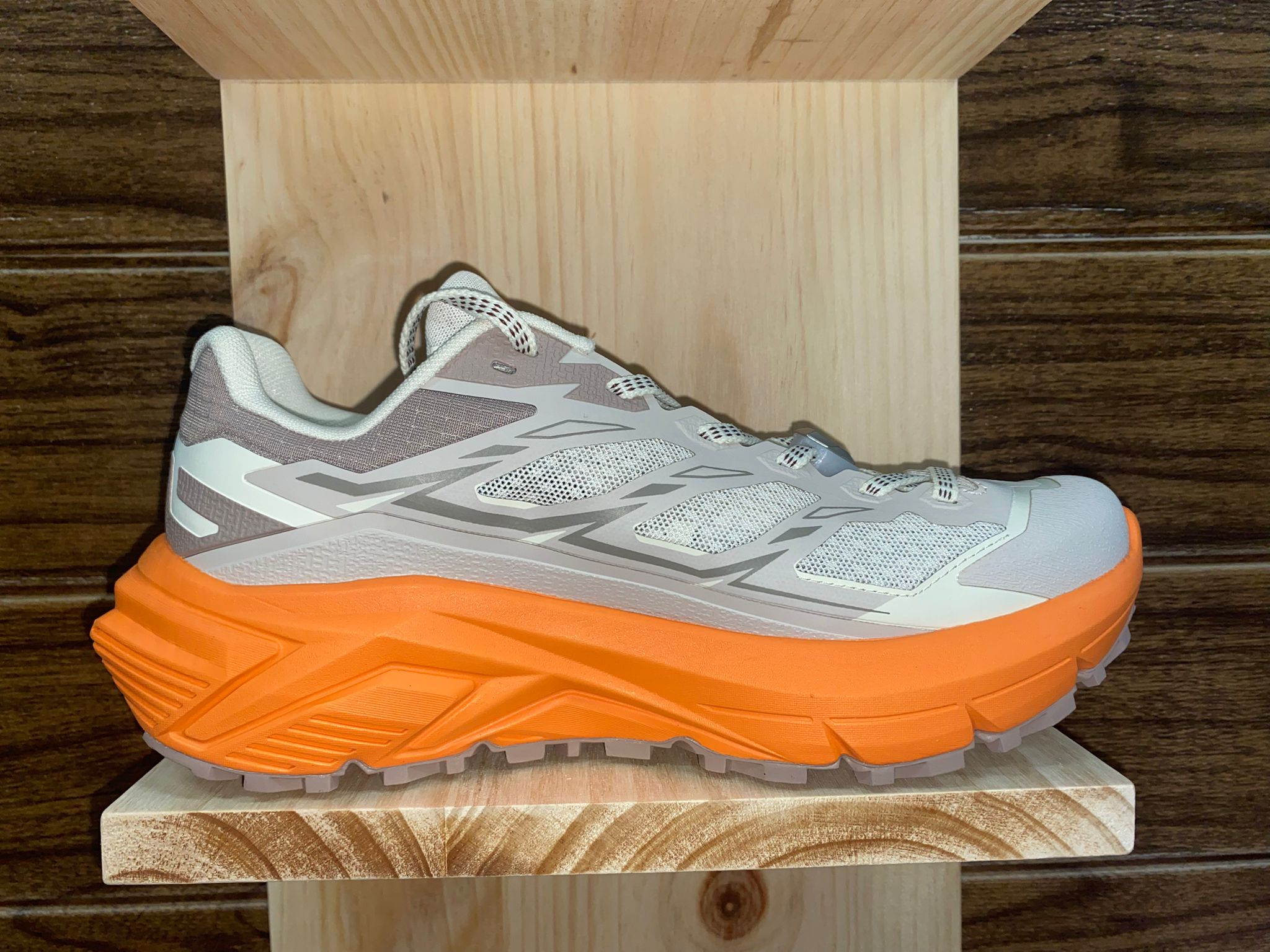 ZAPATILLAS KAILAS FUGA C4 W - Dawn gray/Bright Orange