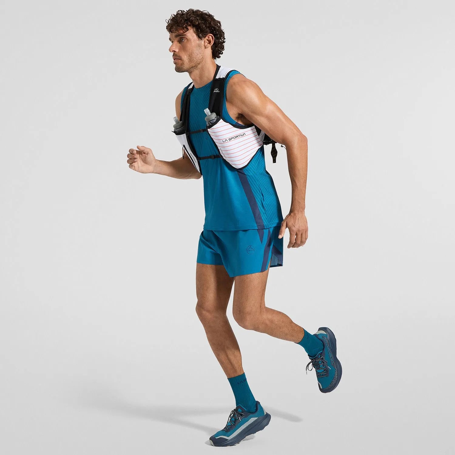 La Sportiva Flow Tank Men - Lake/Night Sky