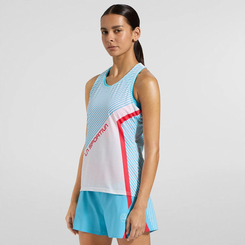 La Sportiva Flow Tank W - hibiscus/Malibu