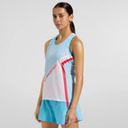 La Sportiva Flow Tank W - hibiscus/Malibu