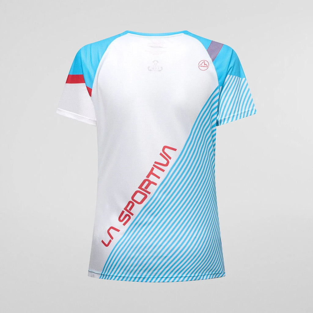 La Sportiva Flow Tshirt W - Malibu/hibiscus