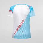 La Sportiva Flow Tshirt W - Malibu/hibiscus