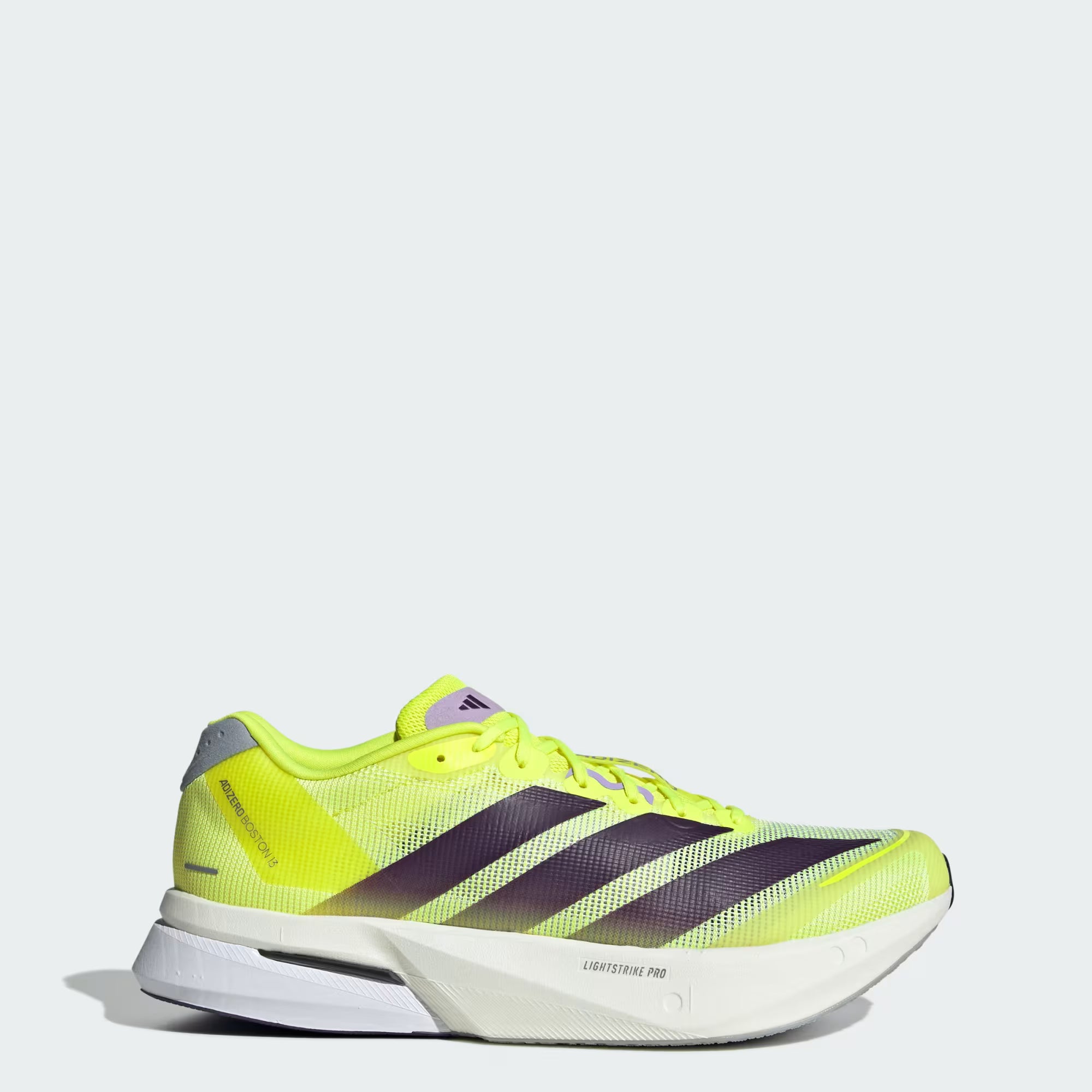 Zapatilla Adidas Adizero Boston 13 - Solar Yellow / Aurora Plum / Powder Plum