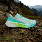 ZAPATILLAS ADIDAS TERREX AGRAVIC 3 MUJER - Semi Flash Aqua / Cloud White / Lucid Lemon