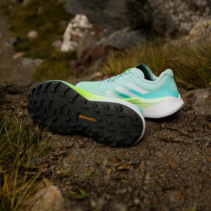 ZAPATILLAS ADIDAS TERREX AGRAVIC 3 MUJER - Semi Flash Aqua / Cloud White / Lucid Lemon