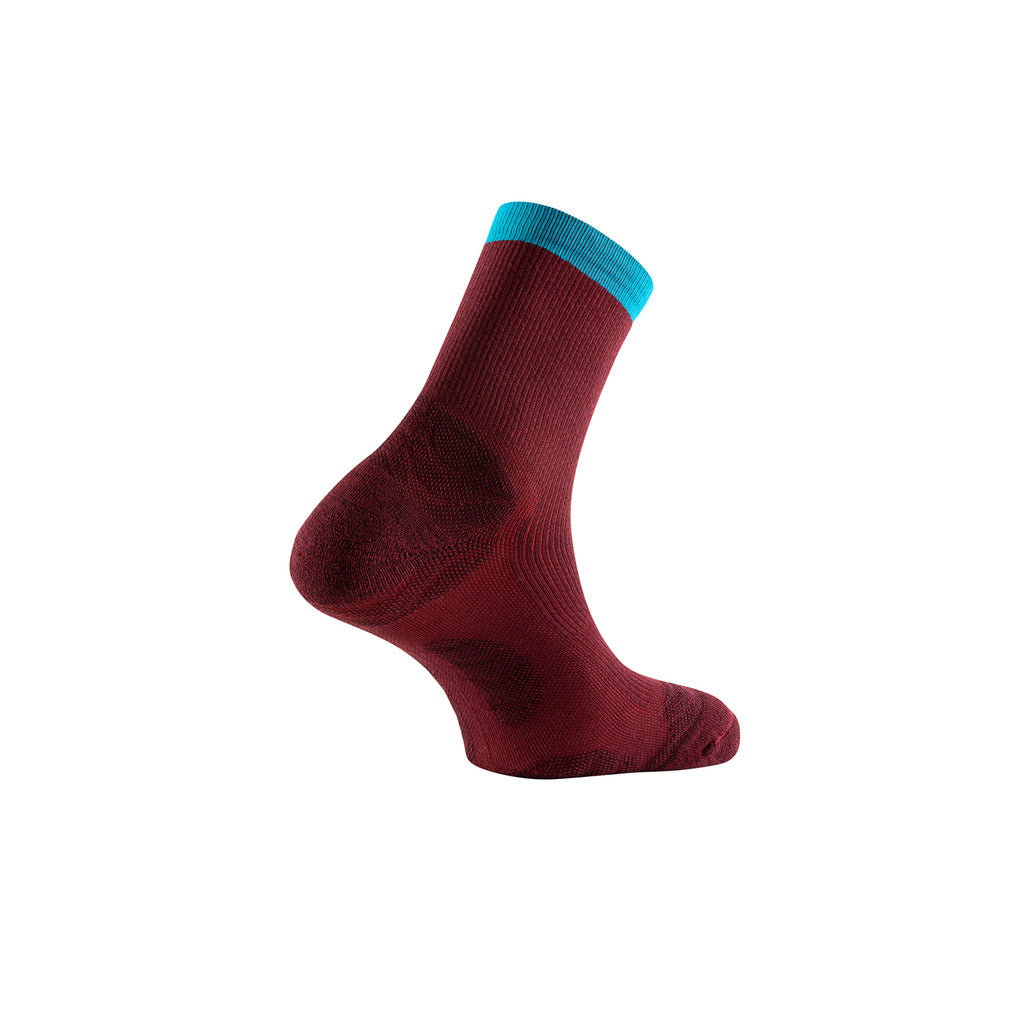 Calcetines LURBEL - Aitana four - Granate/Turquesa