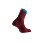 Calcetines LURBEL - Aitana four - Granate/Turquesa