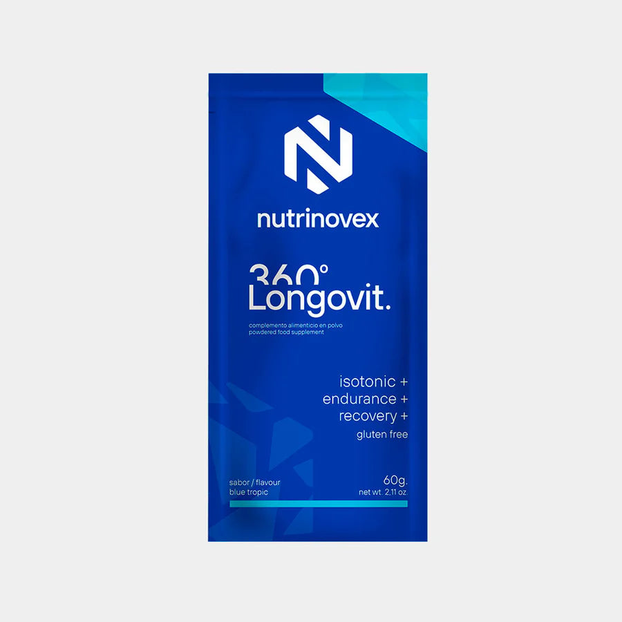 BEBIDA ENERGÉTICA NUTRINOVEX LONGOVIT 360 - Blue Tropic monodosis