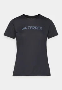 CAMISETA MUJER ADIDAS TERREX - MULTI LOGO TECH - BLACK