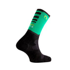 Calcetines Lurbel Rise five - Negro / Verde golf