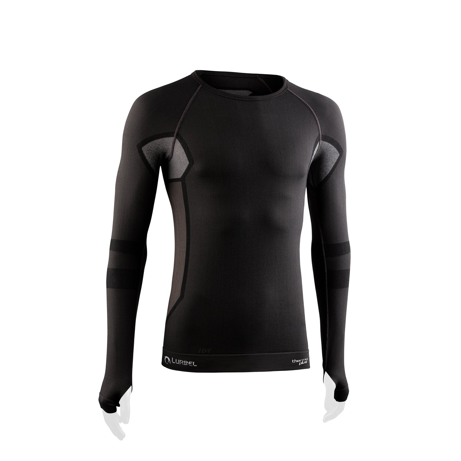 Camiseta térmica LURBEL Cristallo neutral long sleeves - Black