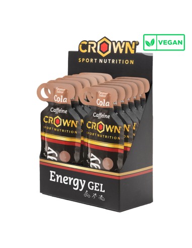 GEL ENERGÉTICO CROWN ENERGY GEL - Cafeína 64mg - Cola