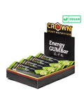 GOMINOLA ENERGÉTICA CROWN ENERGY GUM BAR - Cafeína 64mg - Lima Limón