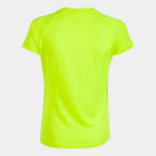 Camiseta Joma manga corta mujer Elite IX amarillo flúor