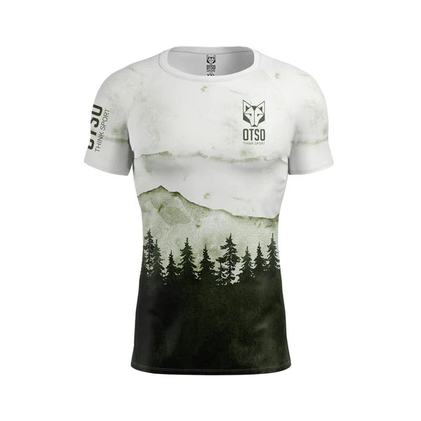 Camiseta OTSO manga corta hombre - Green Forest