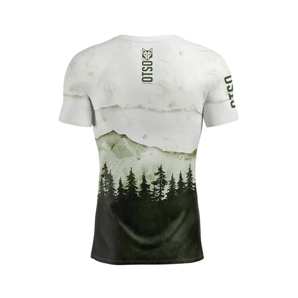 Camiseta OTSO manga corta hombre - Green Forest