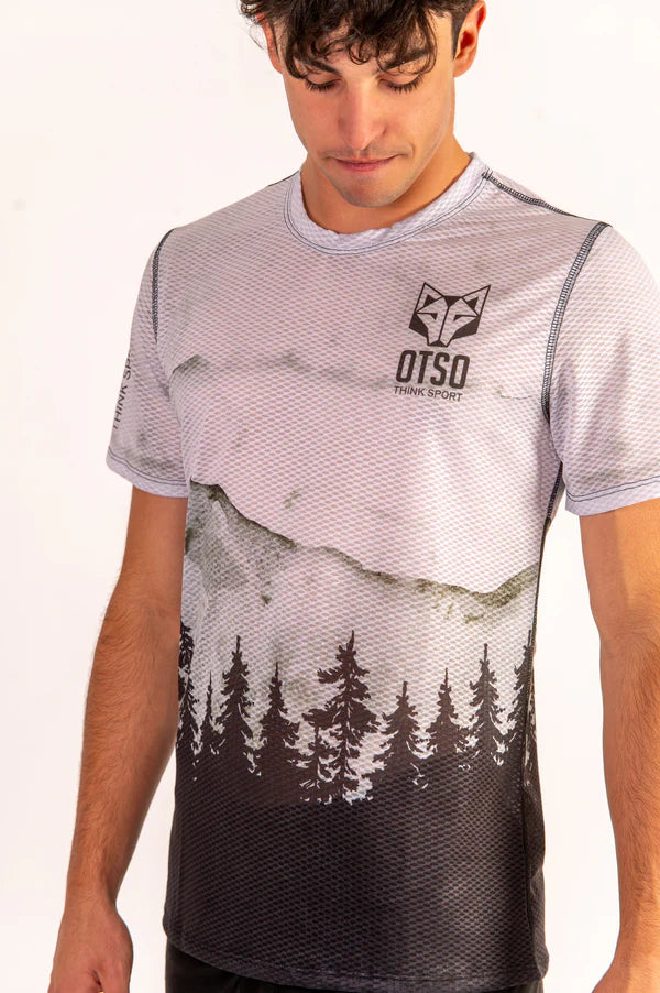 Camiseta OTSO manga corta hombre - Green Forest