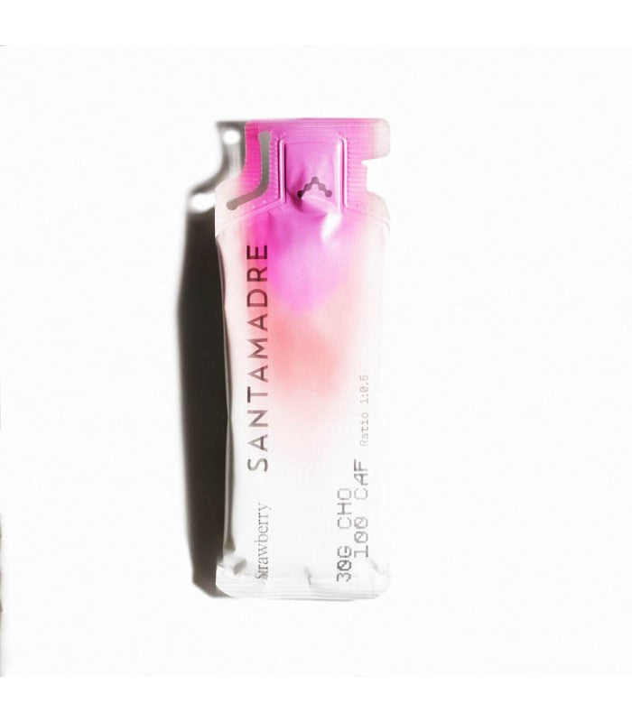 GEL ENERGÉTICO SANTA MADRE 30CHO 100 CAF - Cafeína 100mg- Fresa