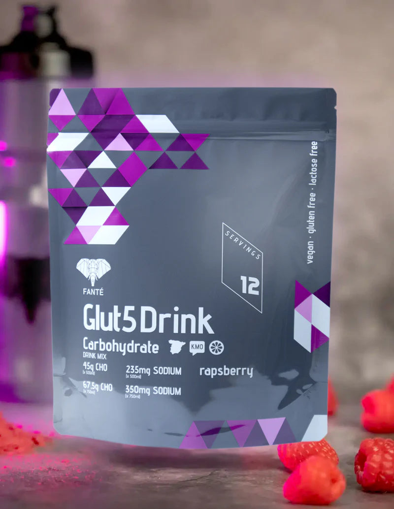 BEBIDA ENERGÉTICA FANTÉ GLUT 5 DRINK - Frambuesa - Monodosis