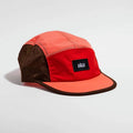 GORRA VÅGA PACER - Flame Red / Coral / Brown