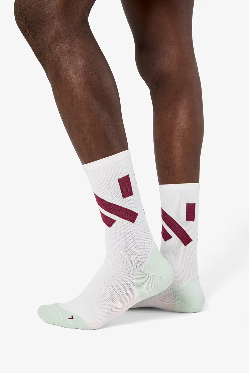 Nnormal Race Sock - White/Green