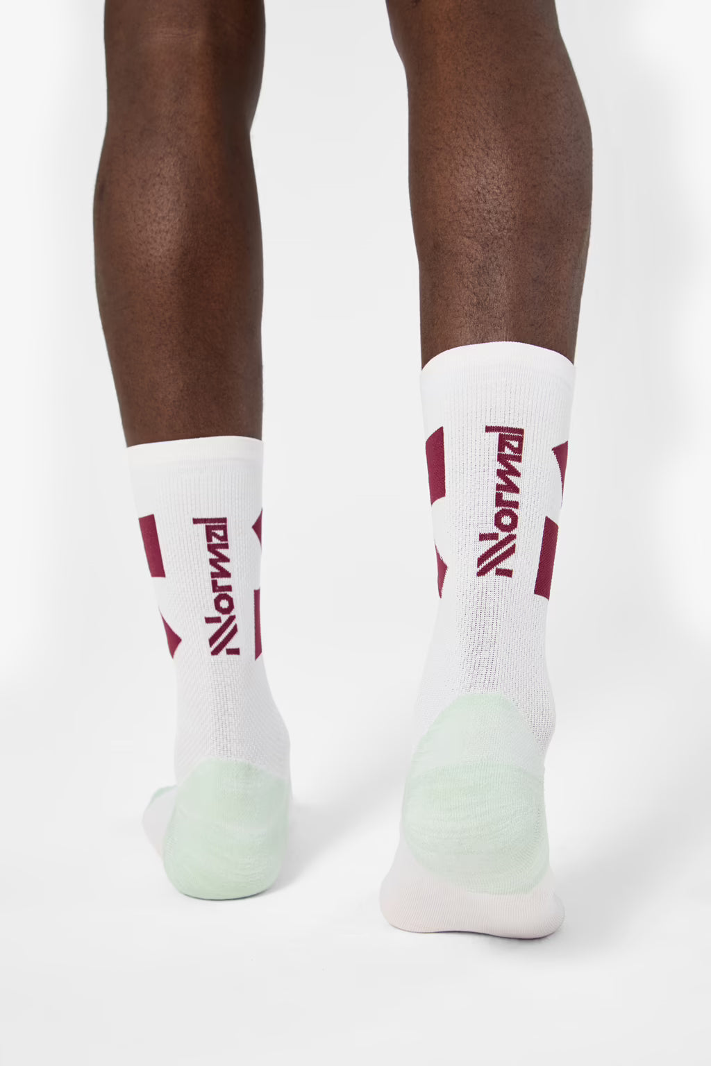 Nnormal Race Sock - White/Green