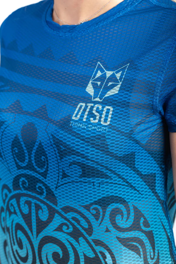 Camiseta OTSO manga corta mujer - Maori Kahurangi