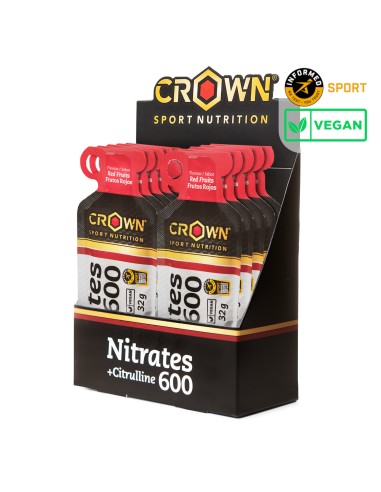 NITRATO GEL CROWN 600 + CITRULLINE SHOT