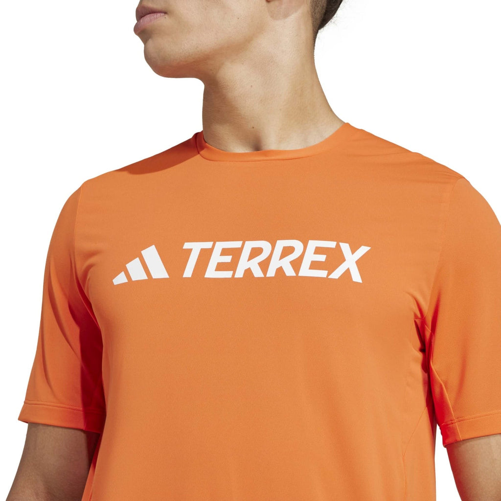 Camiseta ADIDAS TERREX - Multi Logo Tech - Semi Impact Orange